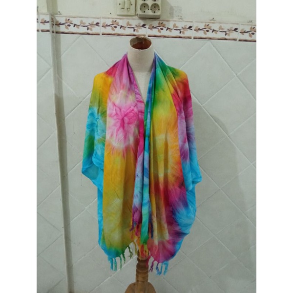 bolero kain bali outer jumbo oversize cardigan