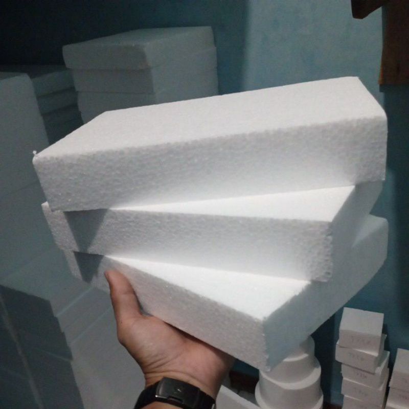 Custom Styrofoam Kotak Lembaran Tebal 5cm