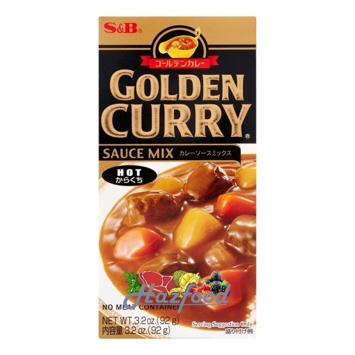 

S&B Golden Curry Mix Hot 92 Gr