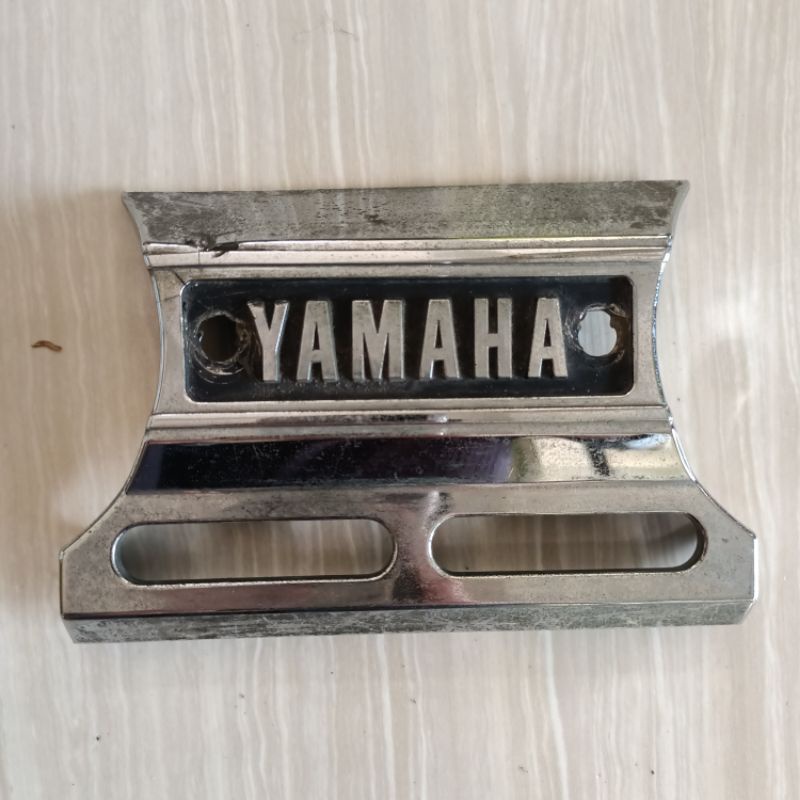 emblem kumis depan emblem klakson yamaha rx king cobra original second murah