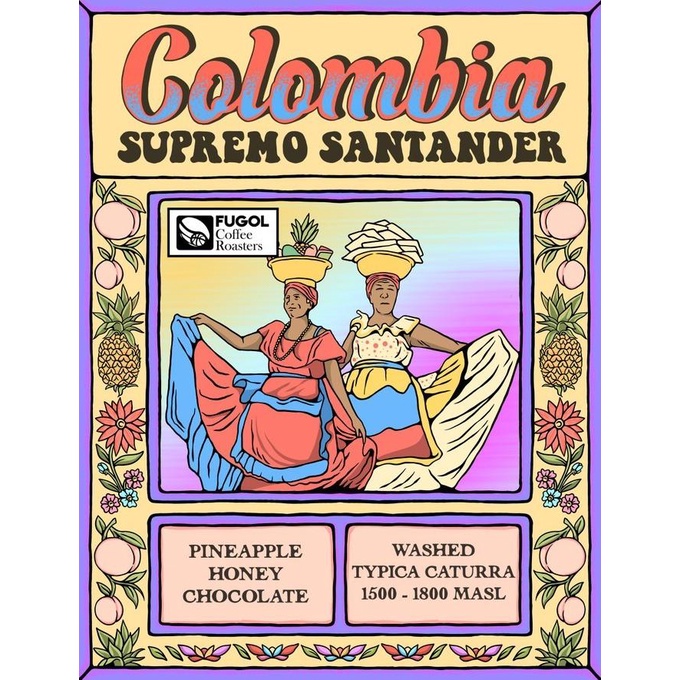 

Biji Kopi Arabika COLOMBIA SUPREMO SANTANDER (1 KG) Single Origin