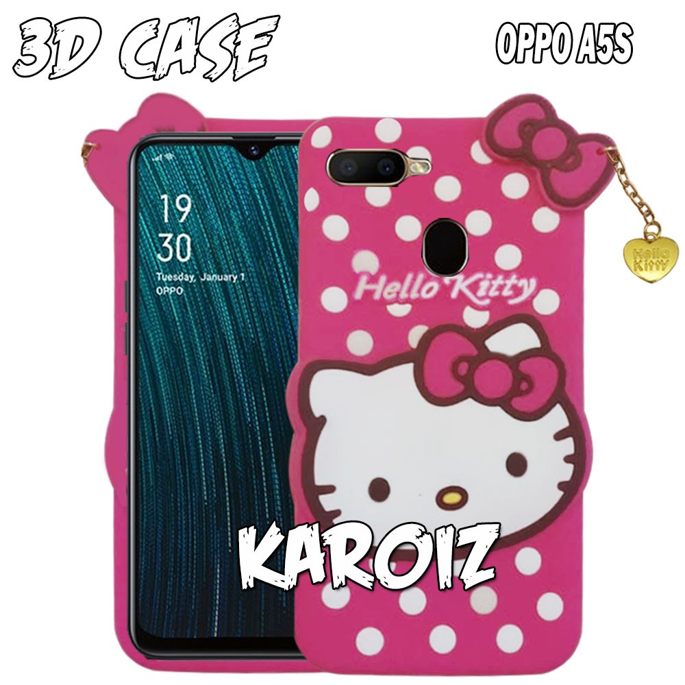 Casing Hp Oppo A5s Hello Kitty - Aksesoris Kita