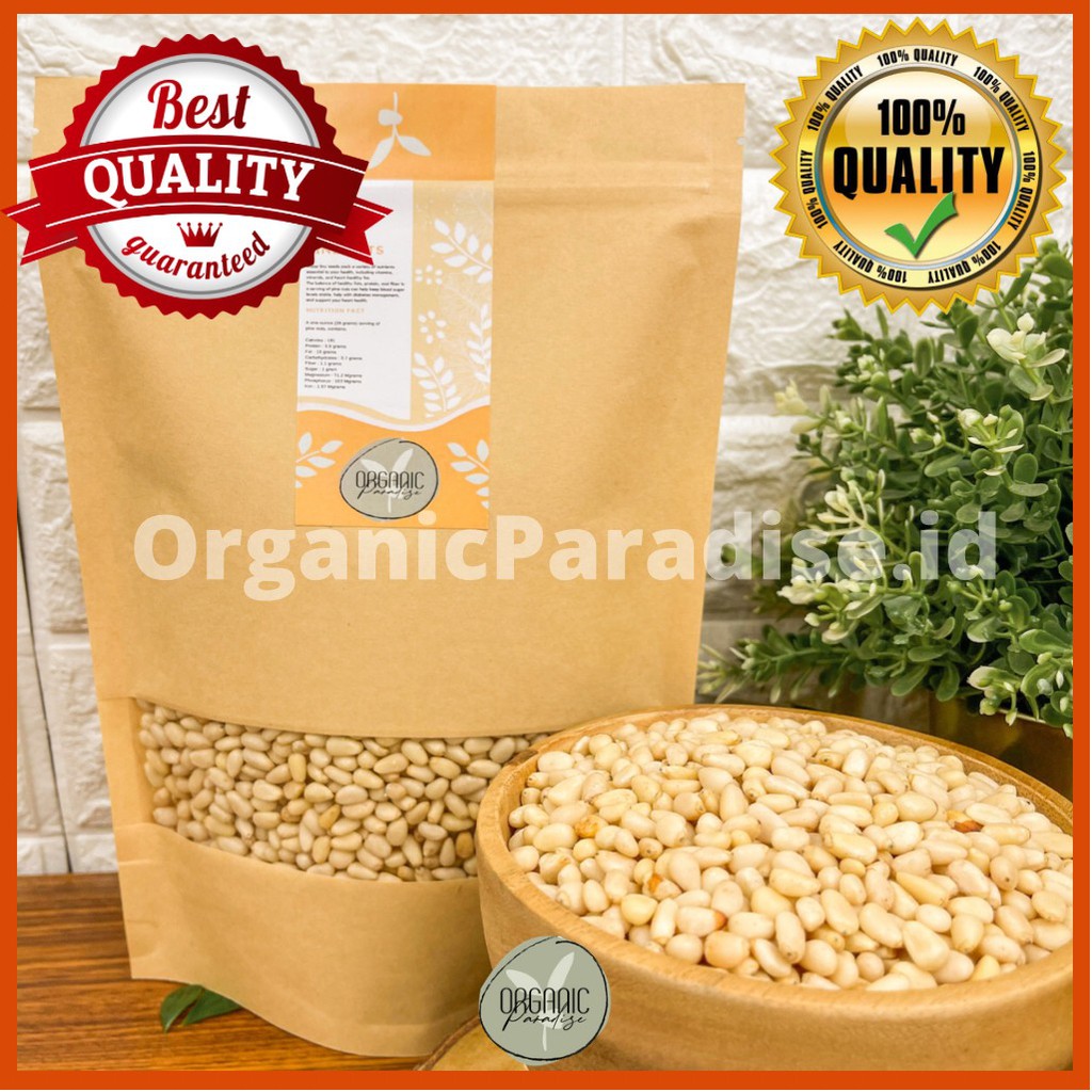 

Organic Paradise Raw Pine Nut 250 gram / Kacang Pinus Mentah 250 gram