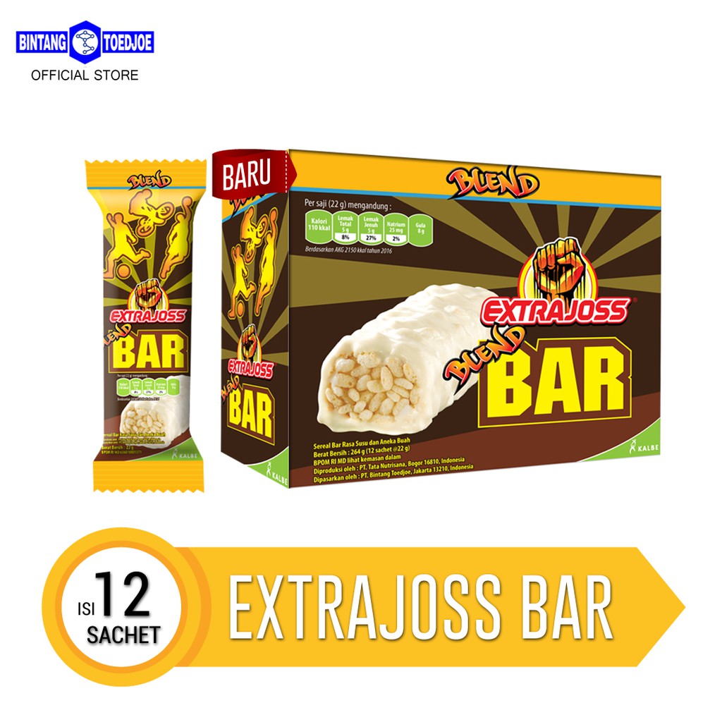 Extra Joss Bar Isi 12 Sachet