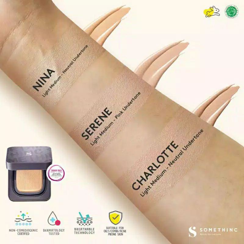 SOMETHINC Copy Paste Breathable Mesh CUSHION SPF33PA++