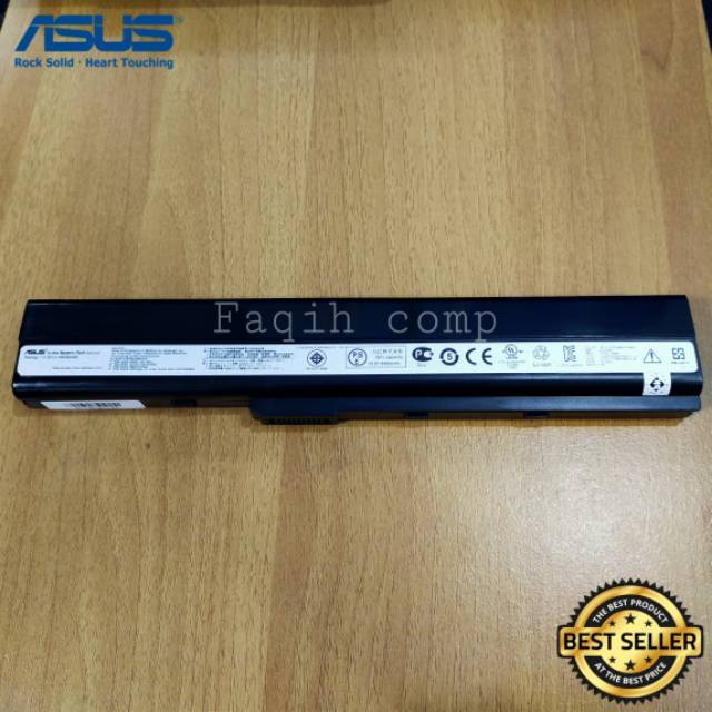 Baterai Laptop Asus A42F A42J A42JA A42JC A42JE A42JK A42JR A42JY A42D A42N K42F K42JC K42JE