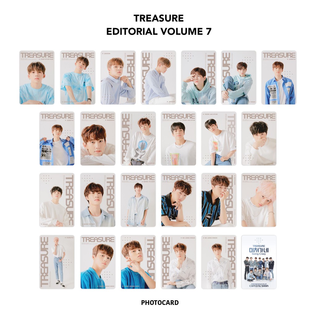 Photocard Treasure Editorial Volume 7