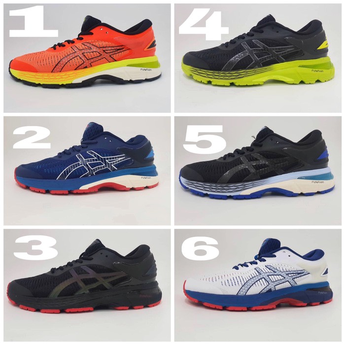 Sepatu asics gel kayano 25 men sepatu olahraga pria separu runnig