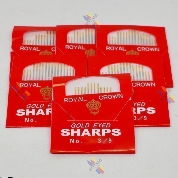 Jarum Jahit Tangan SHARP Royal Crown (Original)