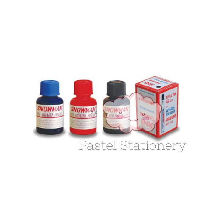 

Refill Tinta Spidol Whiteboard Snowman WBI-20