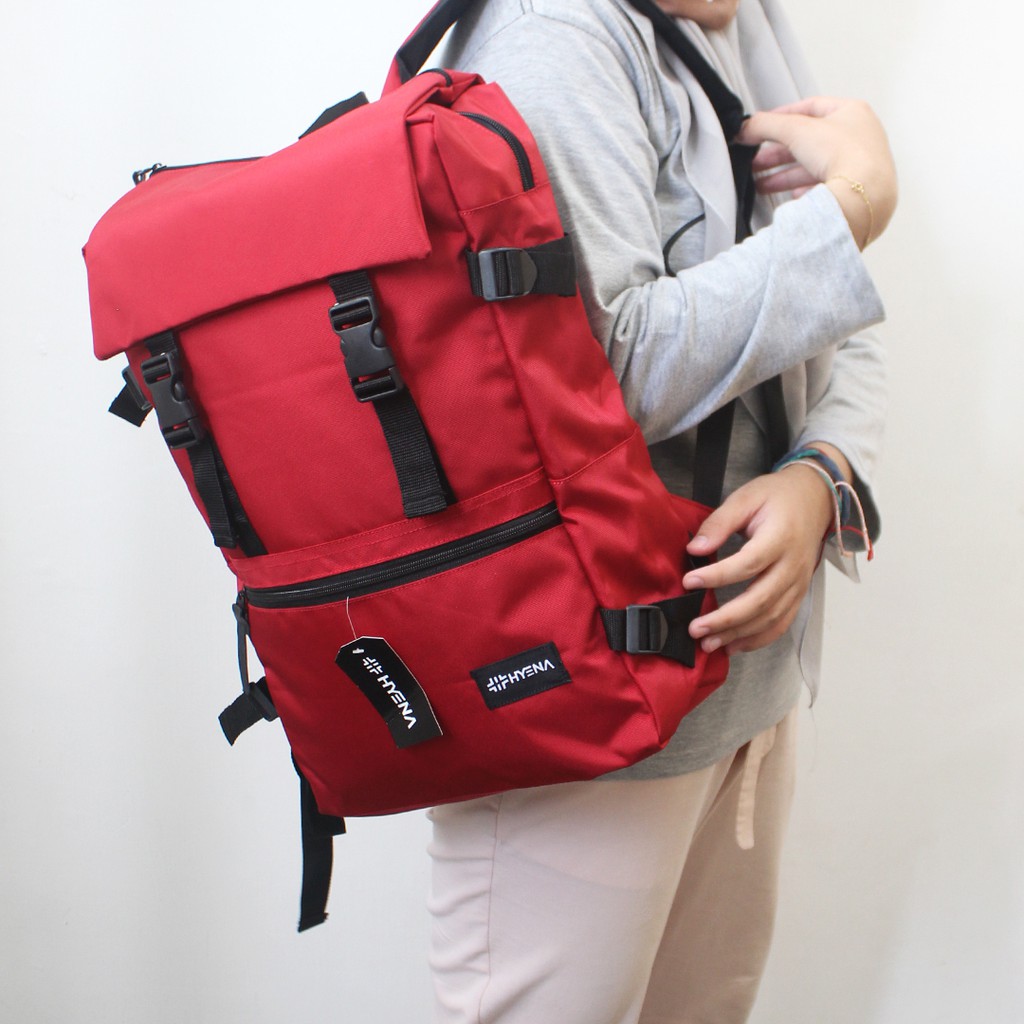 (TGS OLSHOP) - Tas Ransel Laptop Cowok Cewek Tas Ransel Kerja Pria Murah Tas Punggung Distro Ransel Polos Backpack Keren