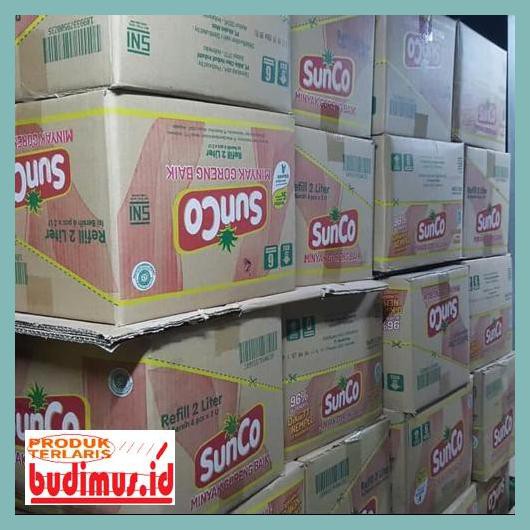 

33Wr4Y5- Minyak Goreng Sunco 2 Liter - 1 Dus@6Bgks 66R78T87-