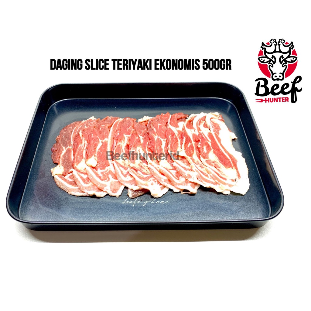 Harga Ekonomis Beef Slice Teriyaki Sukiyaki Yakiniku 500gr