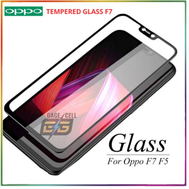 TEMPERED GLASS TG OPPO F7 ANTI GORES OPPO F7 SCREEN PROTECTOR HIGH QUALITY