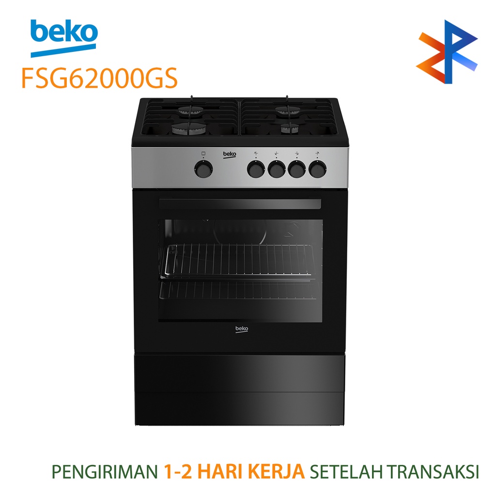 Freestanding Cooker BEKO FSG62000GS / FSG 62000 GS