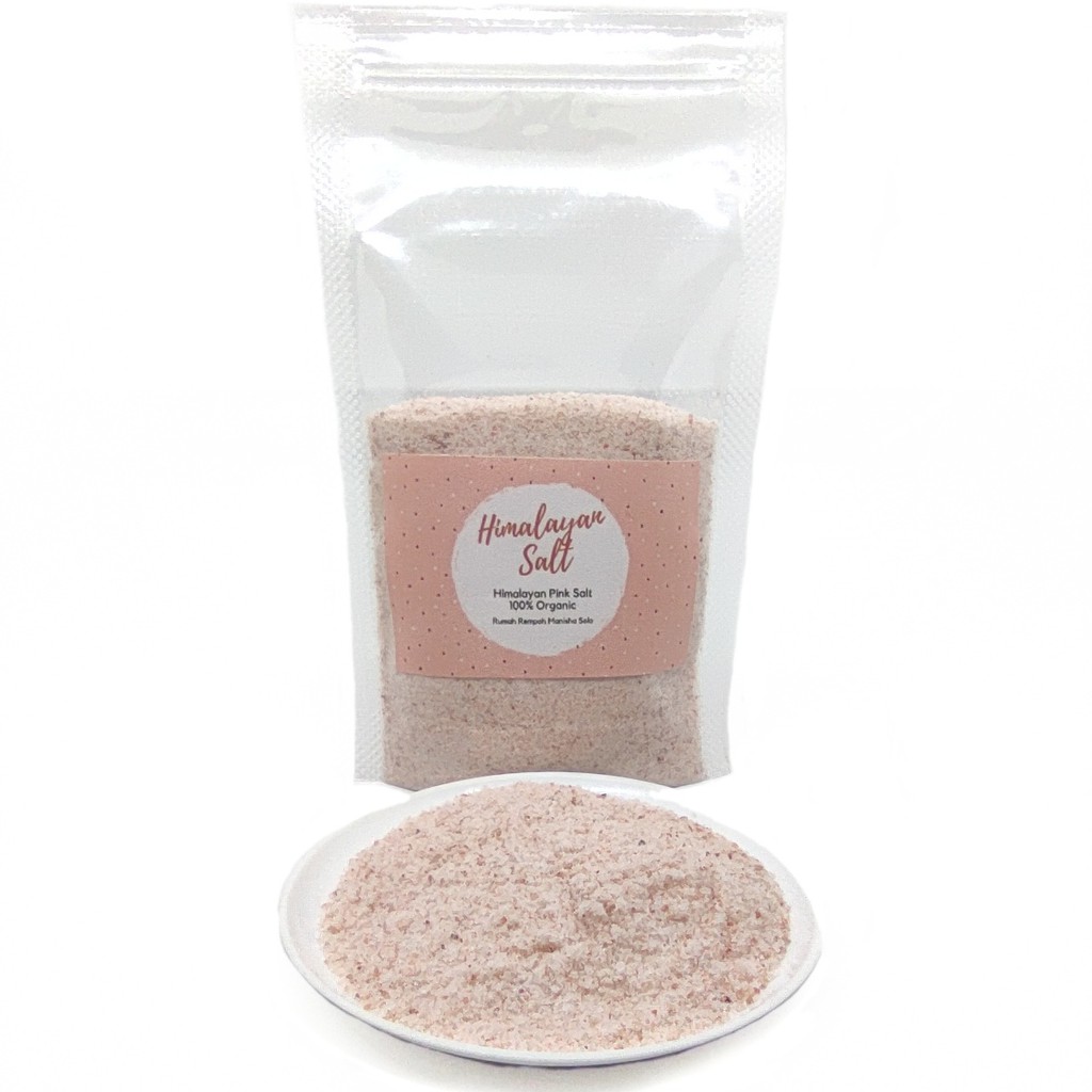 Himalayan Pink Salt / Garam Himalaya Organic Premium Grade 100gram