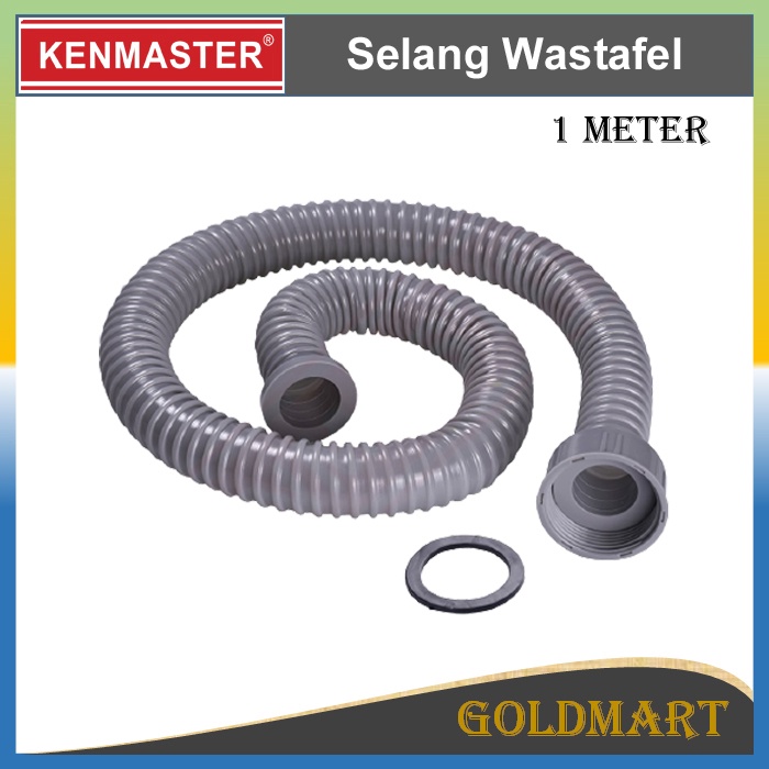 Selang Wastafel 1m - Kenmaster Selang Bak Cuci Piring - Flexible Drain Hose