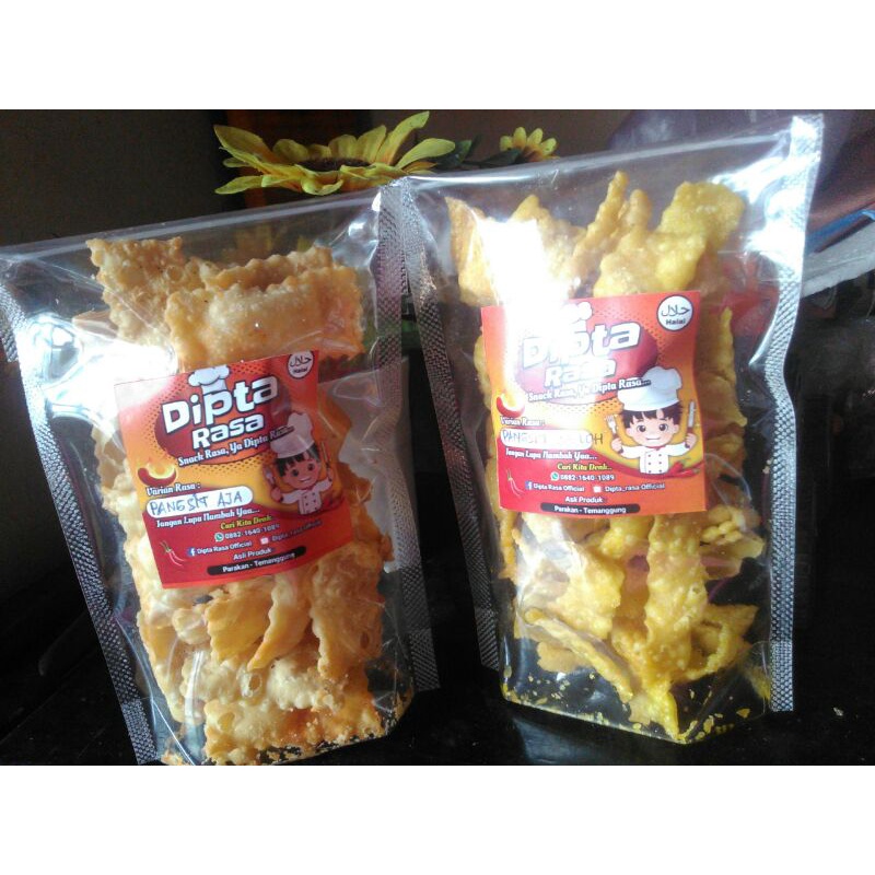 

DR - KERIPIK PANGSIT WA-LOH / KERIPIK PANGSIT BAWANG RENYAH