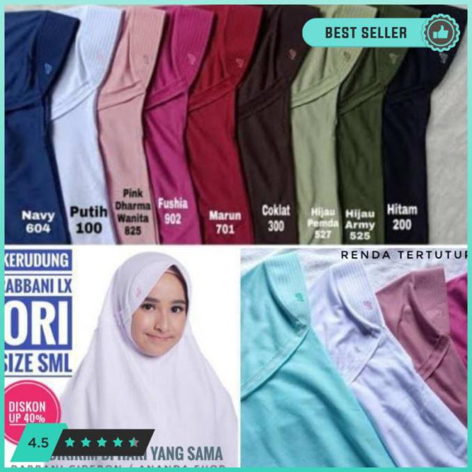 I Kerudung Rabbani Innova Lx (Termurah+Free Gift) Ll Manaf478.Olshop