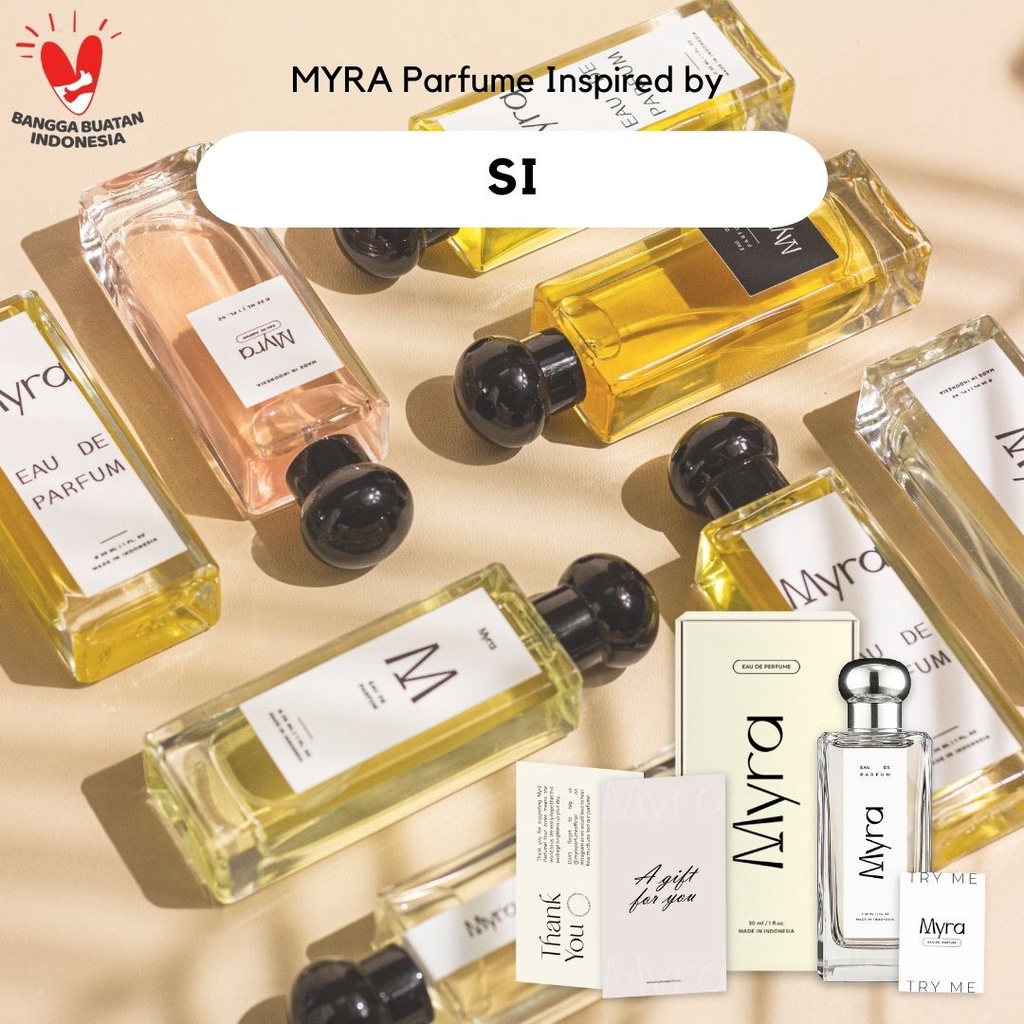 Myra Parfume Inspired by Si - Parfum Wanita - Parfume Unisex