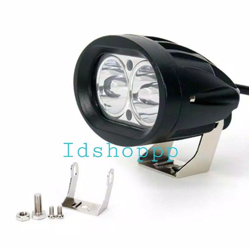 Lampu Led Cree 20W Offroad - LED Owl Oval 2led- Lampu Tembak Oval 20W waterproff