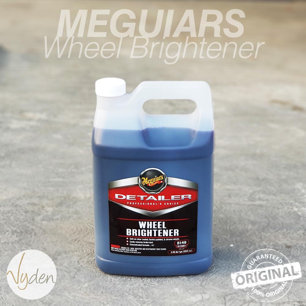 Meguiars D140 Wheel Brightener 250ml Spray Pembersih Pelek Mobil Motor MURAH