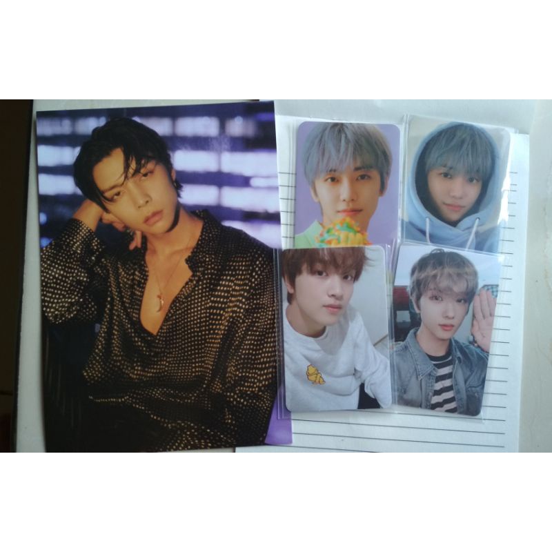 Jaemin hoodie biru photopack bundle