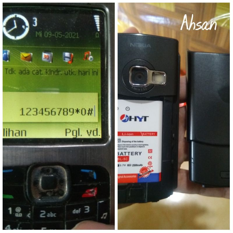 Nokia Jadul N70 Music Edition bekas
