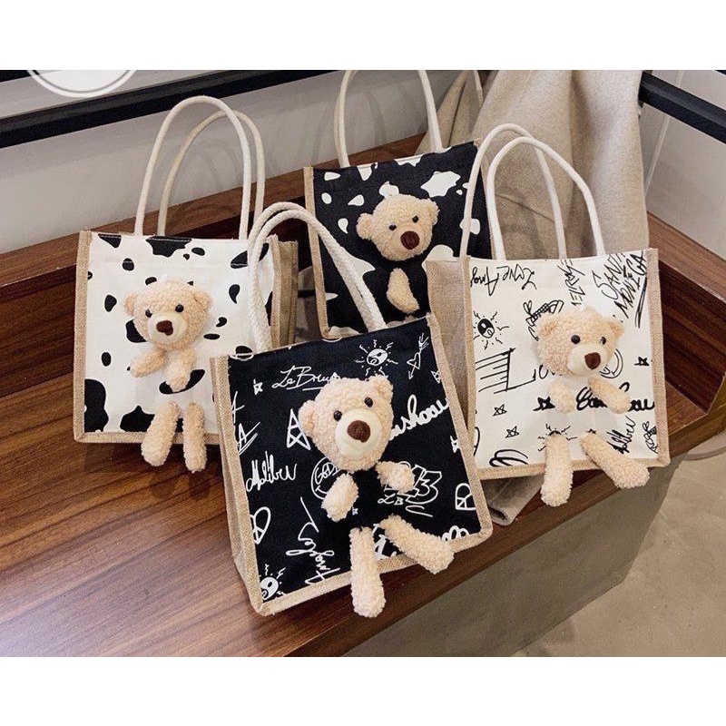 [ SATUAN ] TAS TENTENG BEAR IMPORT