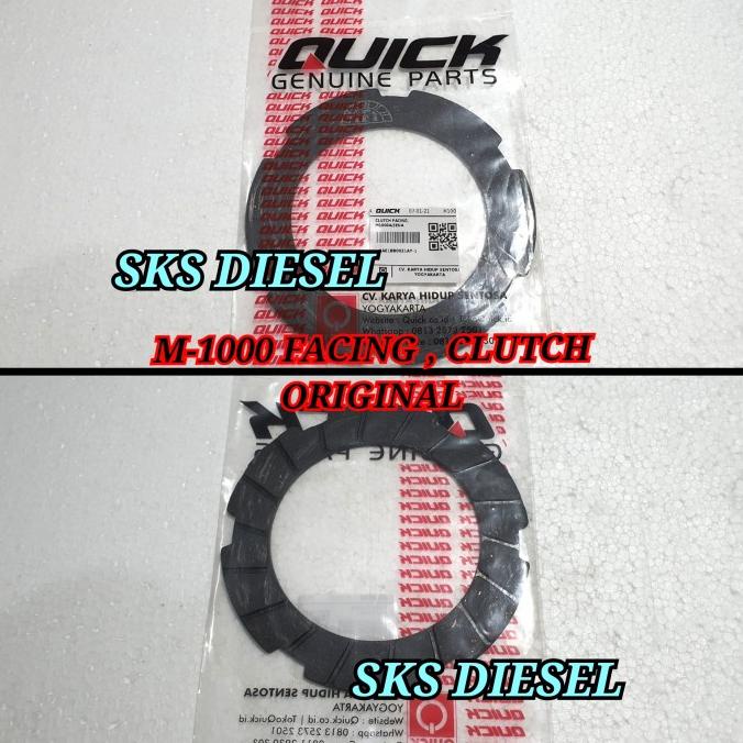 ,,,,,,,] M1000Facing Clutch Shoe Kain Klos Kampas Kopling Traktor Quick Zena
