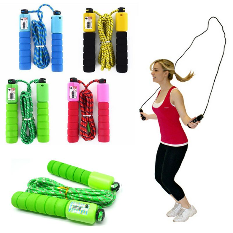 Lompat Tali Skipping Jumping Rope + Counter