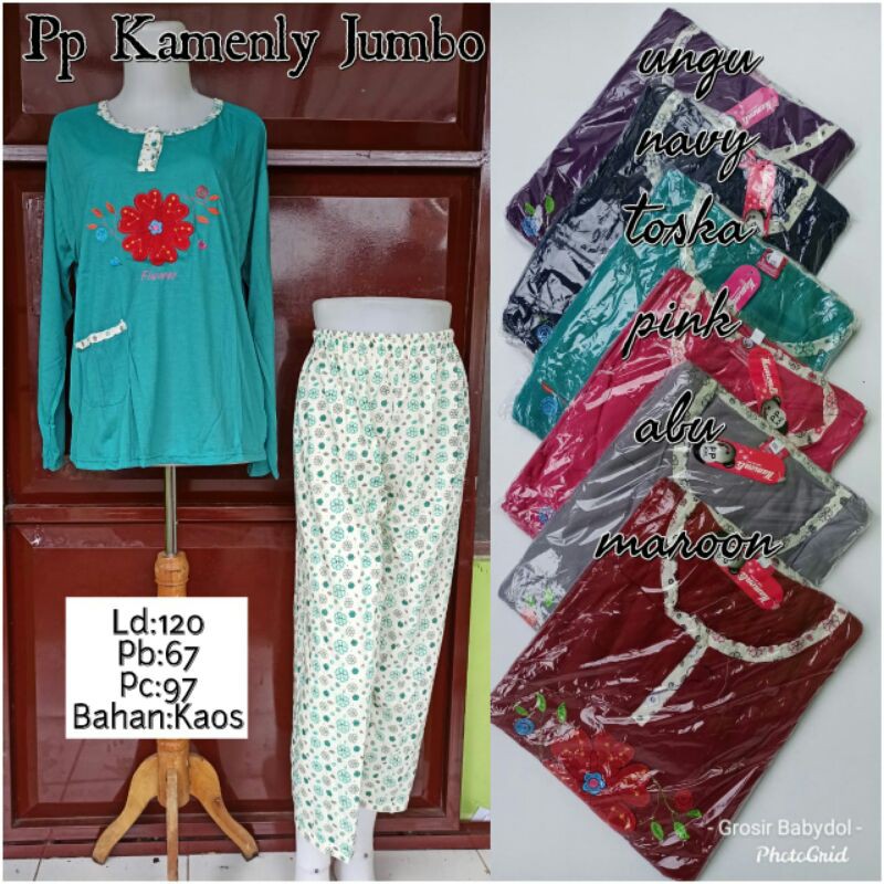 Babydoll Kaos Pp Kemenly jumbo