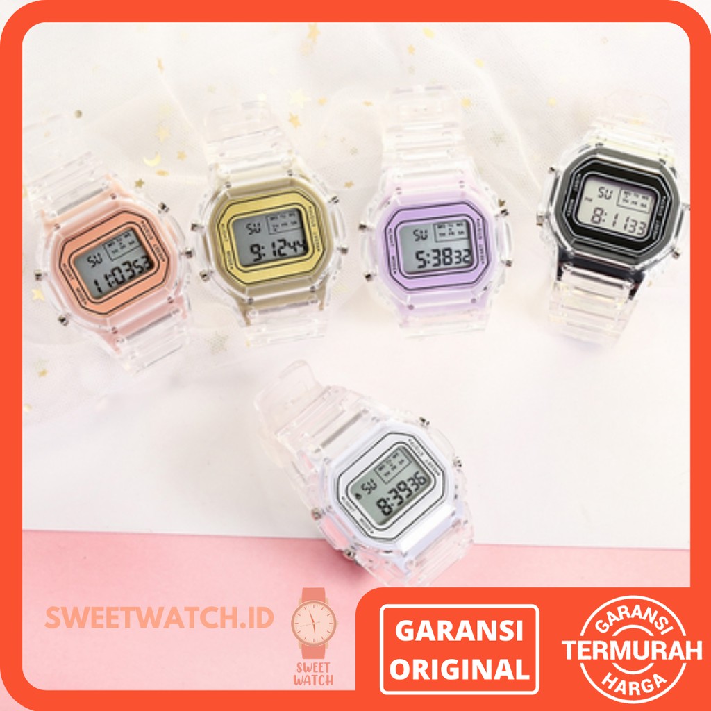 Jam Tangan Digital SW015 Jam Tangan Cewek Digital Jam Tangan Sport Cewek Jam Tangan Cewek Digital