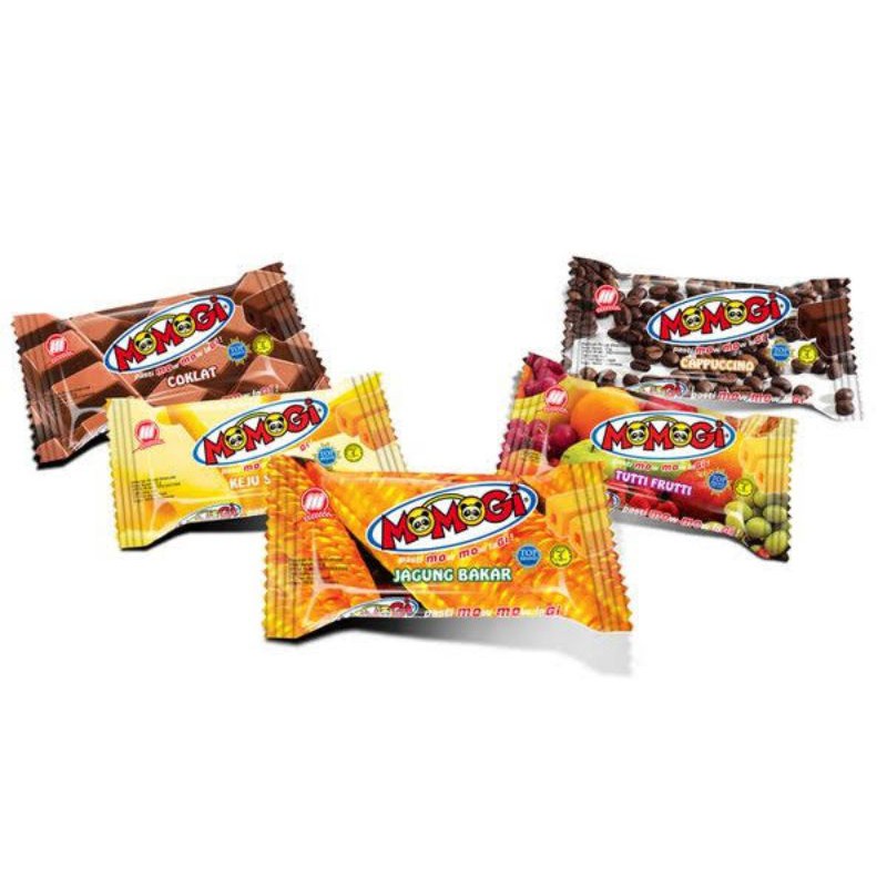 

DAPAT 6 pcs!! Momogi aneka rasa netto 5gr