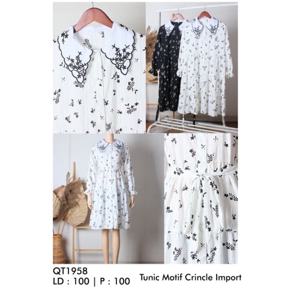 Tunik Crincle Import 140rb