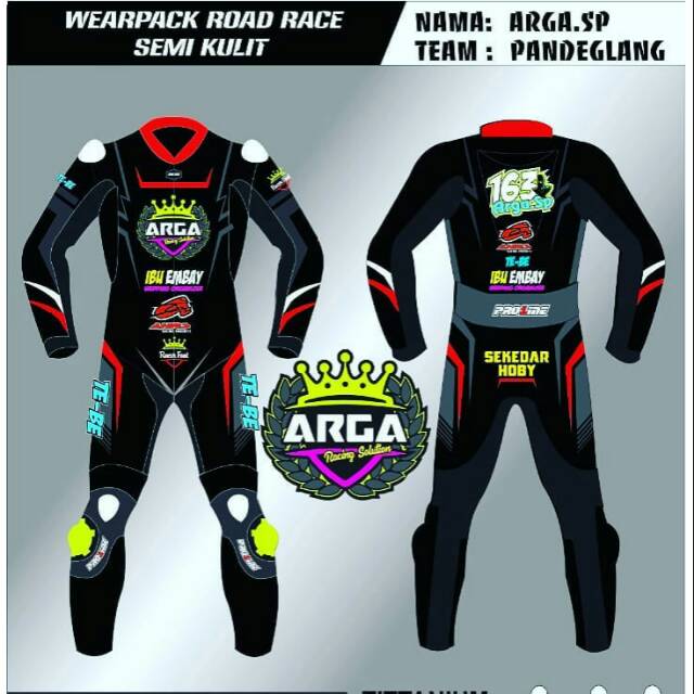 Wearpack balap road race atau drag