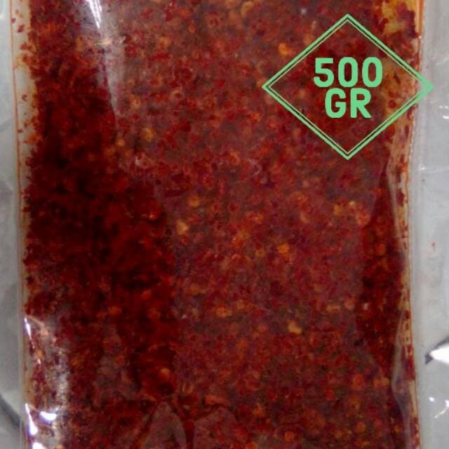 

cabe bubuk daun jeruk kemasan 500 gram untuk baso aci seblak,cuanki - BARU