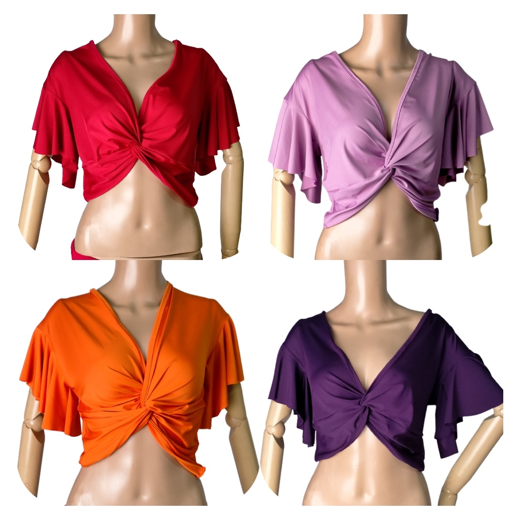 BAJU LINE DANCE ATASAN SENAM BAJU BELLY DANCE LATIN DANCE BAJU DANCE