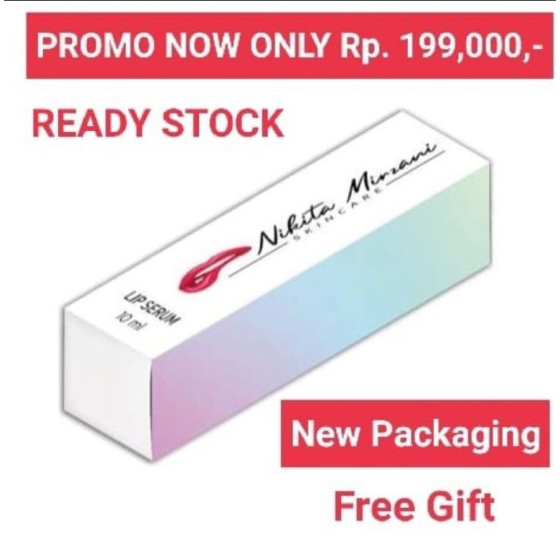 LIP SERUM NIKITA MIRZANI ORIGINAL 100%