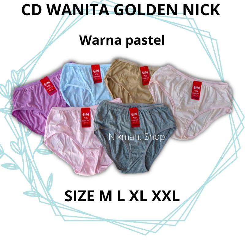 CELANA DALAM WANITA GOLDEN NICK