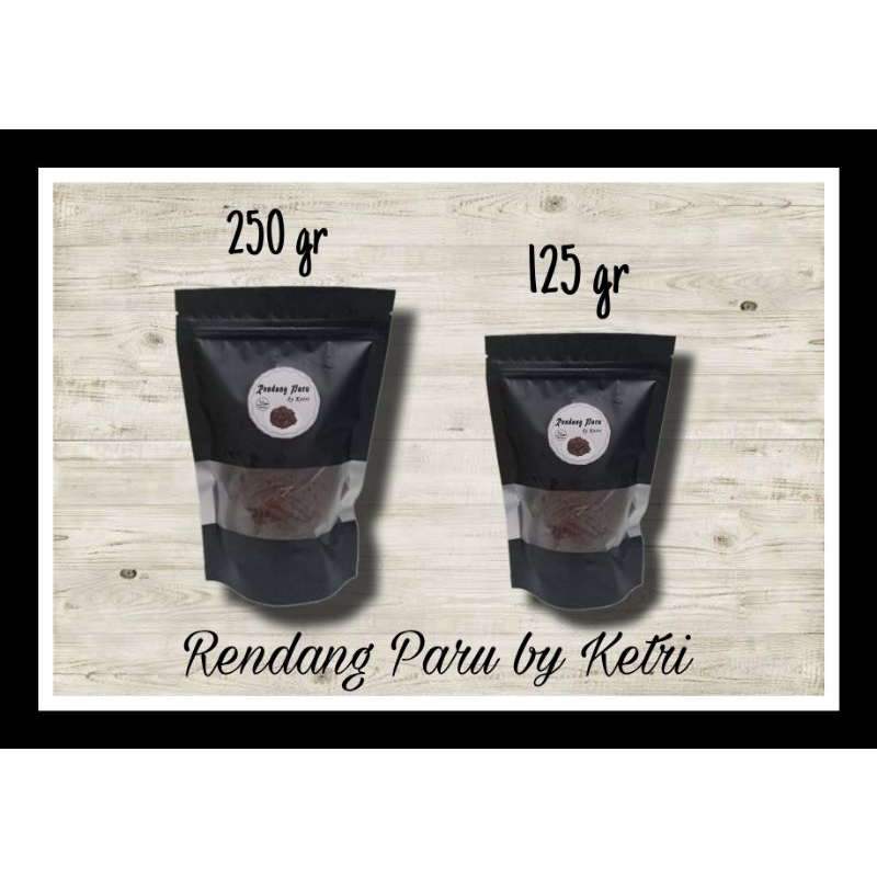 

RENDANG PARU by Ketri, 250 gr