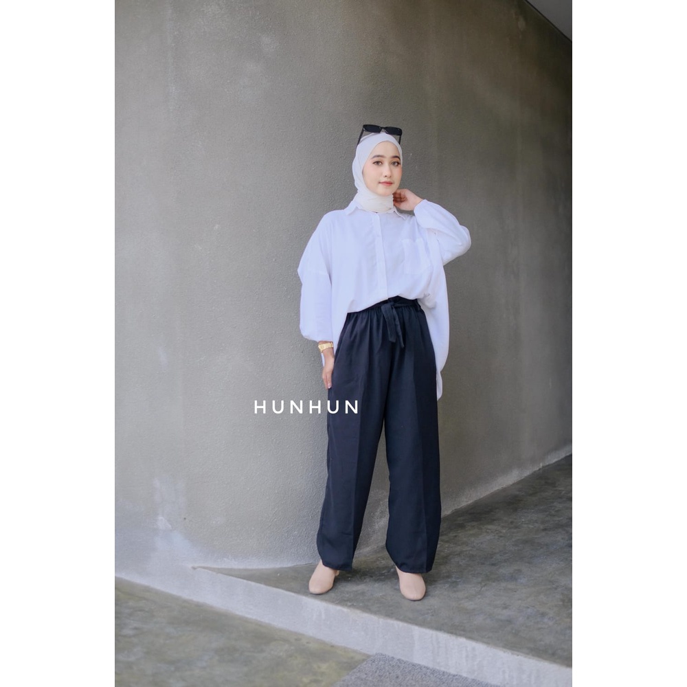 Premium Ribbon Pants Wolfish / Ansley Pants Celana Wolfish Panjang ANSLEY KULOT WOLFIS TALI JUMBO ANTI BENGAH DAILY KULOT HITS OOTD SELEBGRAM FASHION GROSIR Pusatgrosir_solo