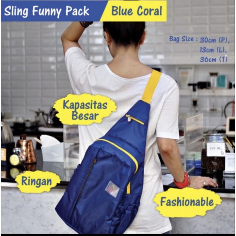 Padi Diaper Bag Sling Bag / Baby Travel Bag Praktis cocok untuk Ayah