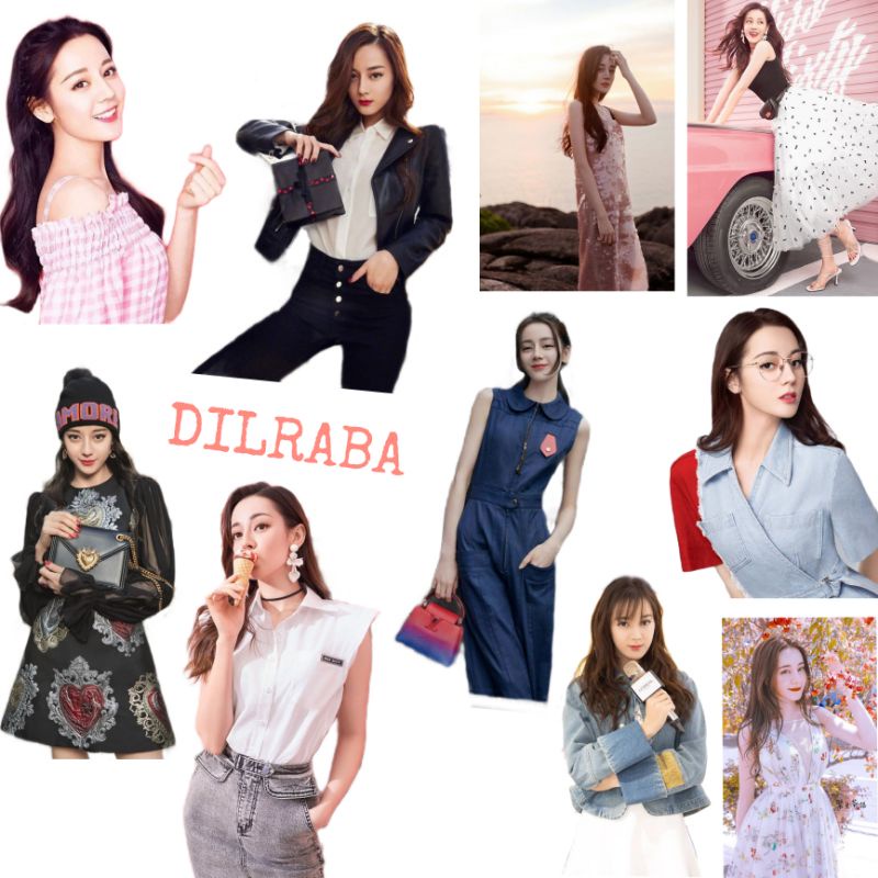 

Stiker murah Dilraba Dilmurat drama china diy aesthetic tahan air stiker laptop/handphone/scrapbook/buku jurnal