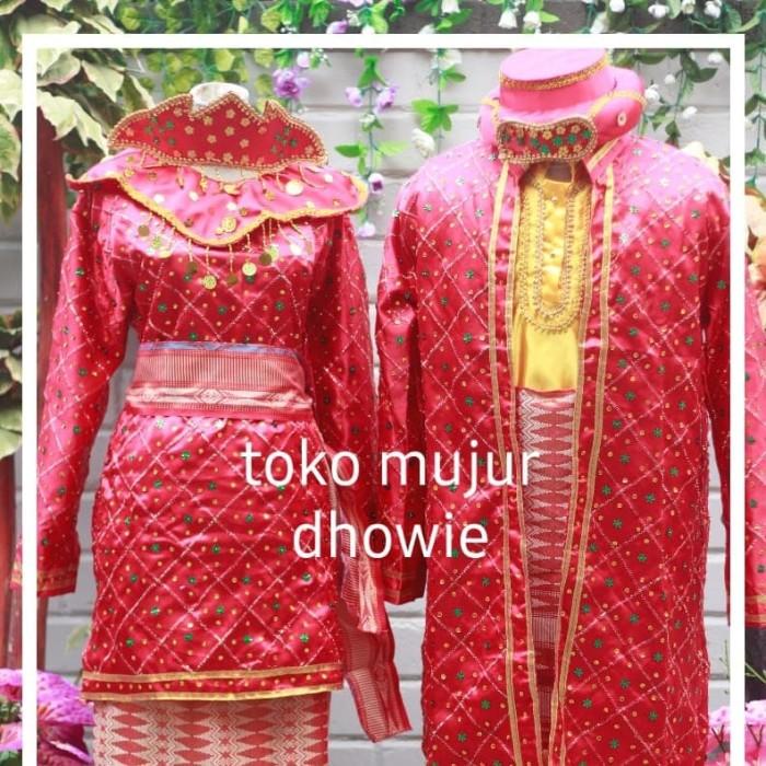 Clothes Baju Adat Palembang # Sumatra Selatan Dewasa M L Xl