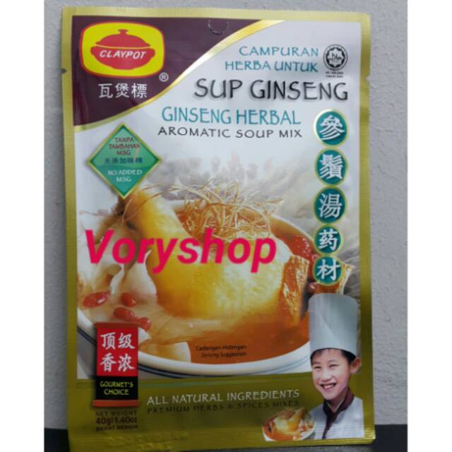 

Claypot Ginseng Herbal 40gr