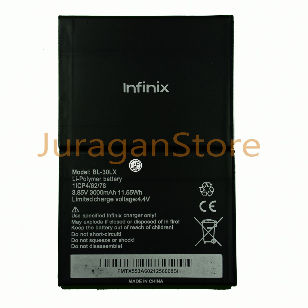 BATRE BATERAI INFINIX X553 X554 BL-30LX ORIGINAL