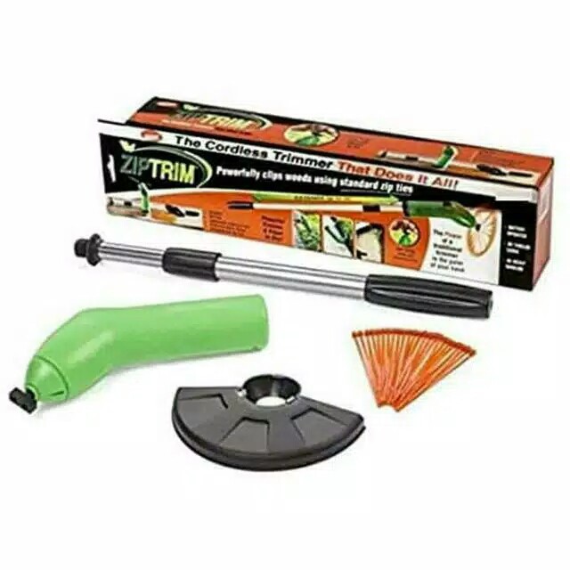 ZIPTRIM CORDLESS TRIMMER/ALAT POTONG RUMPUT/PEMOTONG RUMPUT/PEMOTONG RUMPUT BATRE/ZIP TRIM