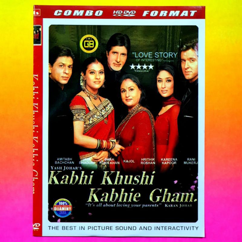 KASET TERBARU FILM BOLLIWOOD INDIA KABHI KHUSHI KABHIE GHAM