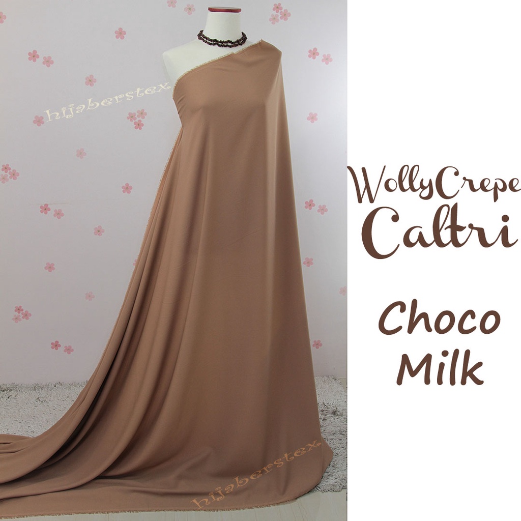 MAUDY SHIRT BLOUSE WANITA RAYON PREMIUM-DARK CHOCO